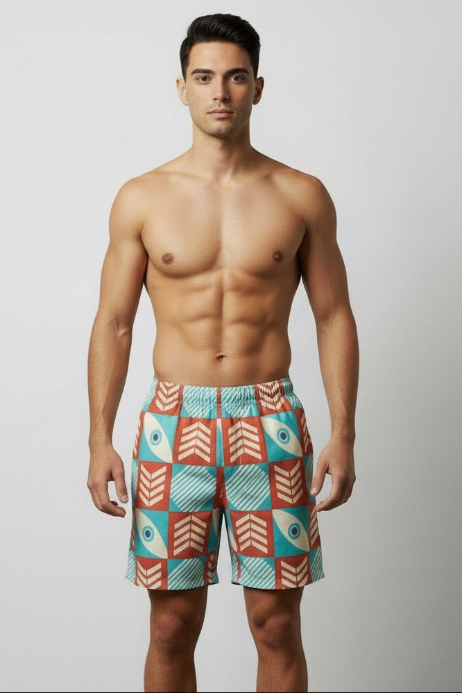 Peixe Men’s Swim Trunks