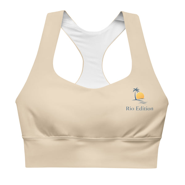 Rio Edition Longline Sports Bra front view