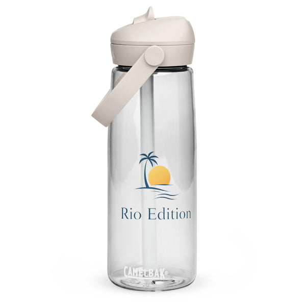 Rio Edition Flip Straw Water Bottle front view